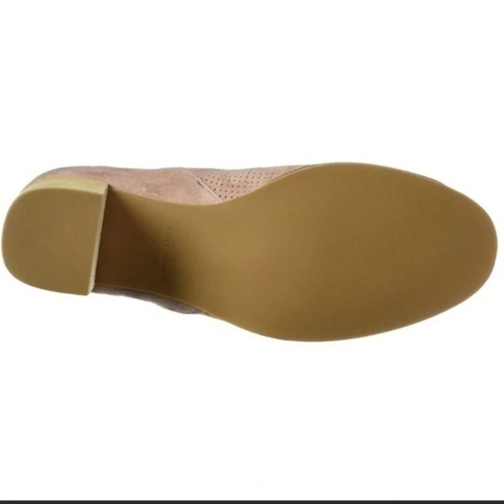 Cole Haan Perforated Shiloh Open Toe Bootie